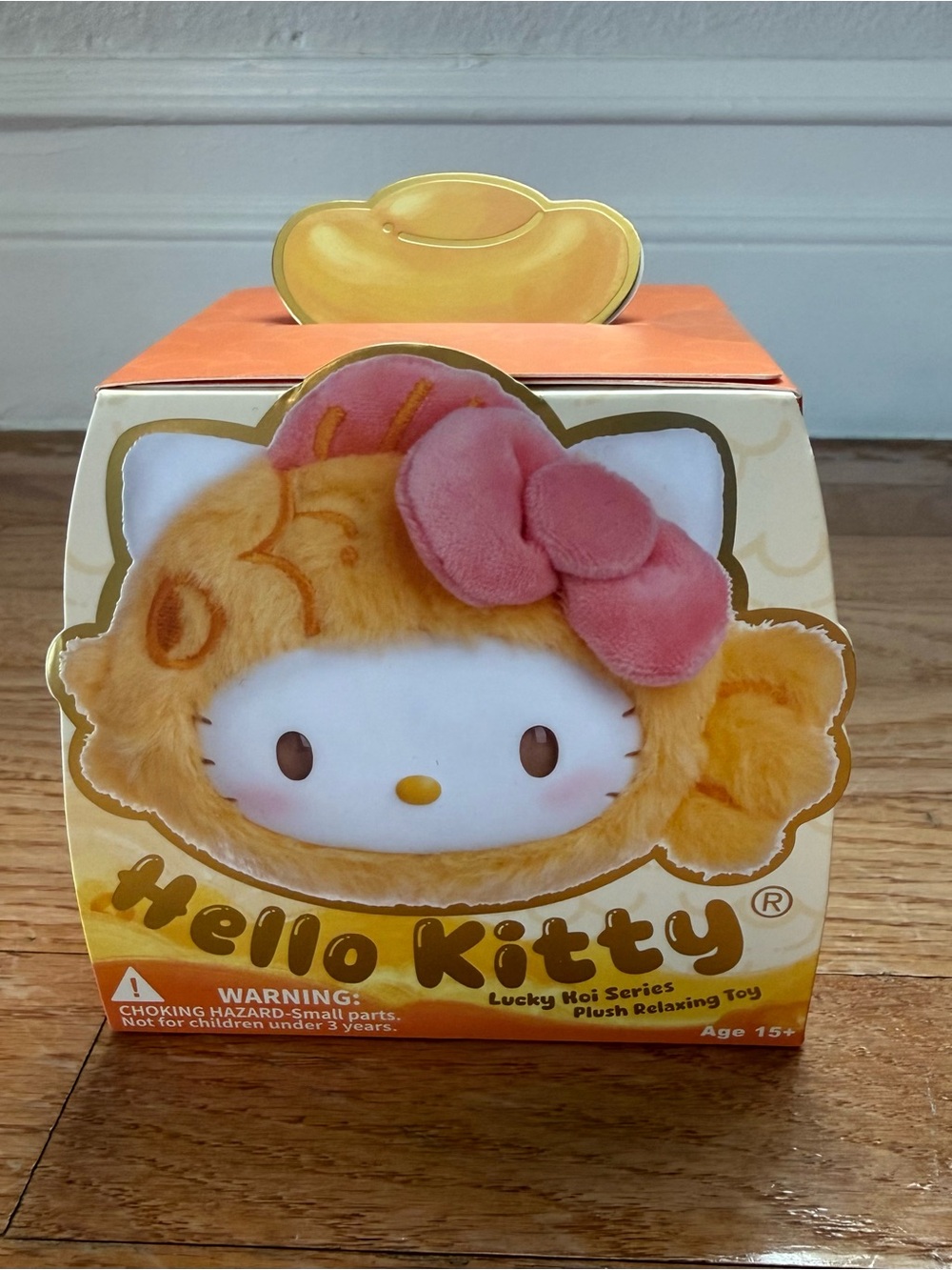 Hello Kitty lucky koi series Plush Relaxing Toy